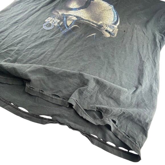 Indianapolis Colts vintage y2k distressed t-shirt big helmet logo faded tee - Picture 2 of 4